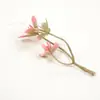Plantas Aquáticas Artificiais de Plástico Mais Vendidas Acessórios para Material de Flor de Gelo Branco Planta Verde Corsage de Chapéu DIY