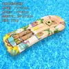 Tabla de surf inflable portátil engrosada respetuosa con el medio ambiente para agua de mar de verano al aire libre transfronteriza con asa esquí acuático para niños