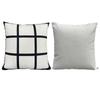 Fronha Jiugongge de transferência térmica 300 g40 * 40 cm, atacado, impressão por sublimação, linho em branco, fronha Jiugongge