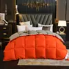 Edredom de penas autêntico qualidade de hotel, edredom de algodão, tamanhos individual e de casal para uso doméstico, núcleo de edredom para primavera e outono, edredom espesso de inverno, atacado e dropshipping disponíveis