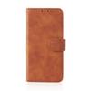 Funda de piel con múltiples tarjetas para Samsung A04E, con tapa neutra y protección de piel.