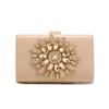 Bolsos de Noche de Diamantes de Venta Caliente Transfronteriza de Moda, Carteras Elegantes de Fiesta Estilo Europeo y Americano, Bolsos de Noche Versátiles para Vestido