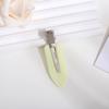 Malla para el pelo color macarrón pinza de palabra roja tarjeta sin costuras coreana simple accesorios para el pelo diy accesorios para el tocado pinza de pelo con pegamento cremoso