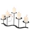 Amazon Candelabro Vintage Transfronterizo de Mesa Adornos de Candelabro Modernos Utilería para Decoración del Hogar Sesión de Bodas Joyería