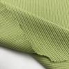 Pantalones anchos informales de tela Jacquard Pit de 240 g, elásticos, para primavera y otoño, con doble tira de escalón y canalé.