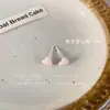 Pendientes Biológicos de Porcelana con Forma de Corazón de Caramelo de Colores 6mm Perforación de Oreja Pendientes de Cerámica con Circonia Joyería para Hueso de la Oreja para Mujeres