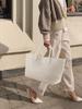 Bolso Tejido a Mano para Mujer, Bolso de Gran Capacidad Madre-Hija, Bolso de Mano, Bolso Casual, Estilo Europeo y Americano, Bandolera de un Solo Hombro, Versátil