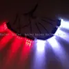 03020 carro moto grade central luz LED um para quatro luz estroboscópica 24LED luz piscante