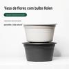 Vaso Universal Horun Vaso de Flores Bola Flor de Bola Vermelha Zhu Ding Raiz Lírio Rabanete Verde Flor Curta Varanda Árvore Bacia Pavão