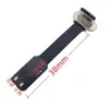 Conector Macho de Carregamento Sem Fio Tipo-C Cabo Plano Flexível FPC Cabo de Fita Macio Pad de Solda de 2 Pinos