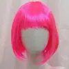 Em Estoque Anime Bobo Adereço de Cabeça Colorido Festa Halloween Carnaval Festa Fantasia Peruca Bobo