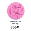 Molde de Silicone Flip Sugar com Formato de Estrela do Mar e Concha para Decoração de Bolo, Argila Ultra Leve, Utensílio de Panificação DIY