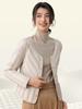 Forro de plumón ligero Modelo Nuevo 2026 Chaqueta de plumón ligera a prueba de frío para mujer Cuello en V Ropa interior y exterior Otoño e Invierno Chaqueta laminada