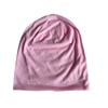 Gorro de Punto Domo Baotou Color Caramelo Transfronterizo para Hombre y Mujer Deportivo Delgado Quimioterapia Gorro Apilable Gorro Pulóver
