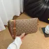 Koujia Lujo Accesible de Gama Alta Bolso de Hombro con Estampado para Axila Bolso de Mujer Bolso de Mano Acolchado Presbiópico Bolso Cruzado de Moda para Teléfono Móvil