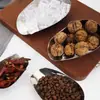 Pala para Hielo para Tiendas de Té de Leche, Pala Integrada Engrosada de Acero Inoxidable para Arroz, Harina, Comida, Té, Palomitas de Maíz, Fondo Plano