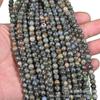 Ventas Directas de Fábrica Piedra de Color Azul Cuentas Redondas Piedra Azul Flash Cuentas Sueltas Pulsera DIY Semi-terminada Cuentas de Buda Accesorios de Joyería