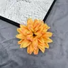 Cabeza de Flor Artificial, Cabeza de Dalia, Material DIY de Flor Artificial, Accesorios para Tocados, Flor Artificial, Gama Alta, Cabeza de Flor Artificial Realista