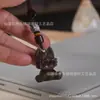 Sándalo Dibujos Animados Divertidos Azulejo Propicio Gato Accesorios para Collar Accesorios Gato de la Suerte Juguete DIY Colgante Fabricante Venta al por Mayor