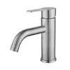 Lavabo de Acero Inoxidable para Baño Grifo de Agua Fría y Caliente Lavabo Negro Lavabo Estilo Europeo