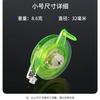 Carrete de mano rueda Jiaojiang rueda Taizhou carrete de alambre de aleación de aluminio rueda de bobinado carrete de pesca de descarga rueda de línea de pesca tradicional