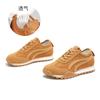 Sapatos Femininos de Couro Genuíno 2026 Primavera Tênis Esportivo Feminino Casual Versátil Moda Feminina Tênis