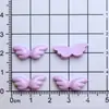 Mini Alas Multicolores Accesorios Gruesos Pegamento en Crema Zapatos con Agujeros DIY Manicura Uñas Portátiles Funda de Teléfono Cuerda para el Cabello Pasador Lote