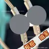 Pulseira T dupla de alta qualidade para mulheres, totalmente cravejada com diamantes, feita de madrepérola branca natural, superfície lisa, acabamento de precisão CNC, luxo leve, versátil, disponível para atacado de transmissões ao vivo