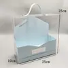 Día de la Madre Sobre Retro Chino Maleta de Postre Pastel Flores Caja de Postre Pastel Festivo Horneado Caja Transparente