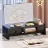 Suporte para monitor de computador, suporte para tela de computador de mesa, suporte de exibição para mesa de sala de jogos, mesa de escritório