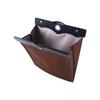 Bolsa de basura para coche, caja de almacenamiento colgante para respaldo de silla de coche, bolsa de almacenamiento plegable oculta, bote de basura con luz LED multifunción