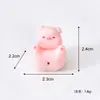 Nuevas Figuras de Animales de Resina en Miniatura, Miniaturas para Casa de Muñecas DIY Paisajismo Mini Accesorios Lindos Estilo Curativo