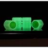 Tapa de boquilla de aire para neumático luminosa, tapa de válvula de automóvil, boquilla de aire para neumático de vacío de motocicleta para coche eléctrico, cubierta de núcleo de válvula luminosa