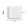 Caixa de Armazenamento de Miçangas da Moda, Caixa de Armazenamento para Nail Art, Organizador Mini Transparente Conveniente para Acessórios Diversos, Conjunto Especial de Armazenamento Transfronteiriço