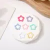 DIY Tela Doble Cara Recorte Corazón Estrella de Cinco Puntas Bidimensional Ropa Bolsas Funda de Teléfono Móvil Accesorios Decorativos Mayoreo