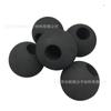 Mini pistola de fascia de 50 mm bola de masaje Negro con agujero Bola de masaje EVA bola de molienda eva accesorios para pistola de fascia