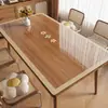Tapete de Mesa Transparente de Vidro Macio Toalha de Mesa Impermeável e à Prova de Óleo Desenho Animado Tapete de Proteção de Mesa Sem Lavagem Isolante Térmico Pvc Tapete de Mesa de Centro