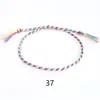 Amazon Explosiones Colorido Cuerda de Algodón Pulsera de la Amistad Cuentas de Cobre Borla Hecho a Mano Trenzado Cuerda de Mano Pieza de Mano Ajustable para Hombres y Mujeres