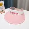 Sombrero de verano para niños, fino, vacío, de ala grande, antiultravioleta, protector solar, para niños y niñas, venta al por mayor