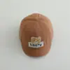 Sombreros de Sol para Bebé de Primavera y Verano al por Mayor Estilo Nuevo Niños y Niñas Súper Lindos Letra Oso Ala Corta Transfronterizo