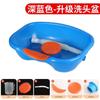 Paciente en cama postparto paciente en cama postparto hogar peluquería infantil lavabo para shampoo en cama para adultos con tuberías de agua para personas mayores
