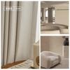 Novas Cortinas de Chenille com Padrão Espinha de Peixe, Bloqueio Total da Luz, para Quarto e Sala de Estar, Isolamento Acústico Moderno e Proteção Solar, Produtos Acabados, Entrega Direta da Fábrica