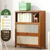 Estantería de Oficina de Madera Maciza de Múltiples Niveles para Almacenamiento Interior en el Hogar con Puerta Estantería para Libros Armario de Almacenamiento para Sala de Estar Estudiante Armario de Almacenamiento