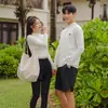 Traje de buceo Corea del Sur mujer dos piezas traje de baño protección solar manga larga pantalón ropa medusa secado rápido adelgazante traje de surf traje de buceo