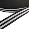 Rede de seda afiação cinto 2.2 sacos de roupas sapatos de poliéster tecido liso 2.0cm cor cor