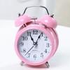 Reloj Despertador de Caricatura de Colores Dulces Adornos Artefacto para Despertar a Estudiantes Perezosos Lámpara de Mesa de Noche para Niño y Niña con Luz