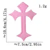 Parches Adhesivos al por Mayor en Stock, Serie Rosa Parches de Bordado DIY para Bebidas, Zapatos, Ropa, Bolsos, Sombreros y Reparación de Agujeros