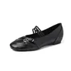 Zapatos Nuevos de Mujer Retro de Nicho para Verano, Nuevas Zapatillas Casuales Planas, Bailarinas Versátiles