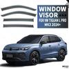 Adecuado para [Versión China] Volkswagen Tiguan Deflectores de Ventana