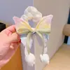 Novo Grampo de Cabelo Infantil Fada Tulipa Borboleta Ferramenta Mágica para a Parte de Trás da Cabeça Presilha de Rabo de Cavalo Acessório de Cabelo de Princesa para Menina Moderno